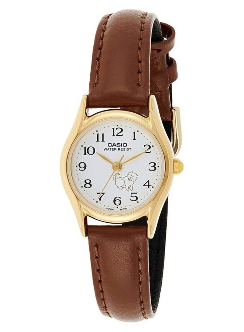 CASIO Women's Water Resistant Analog Watch LTP-1094Q-7B7RDF - Image 1