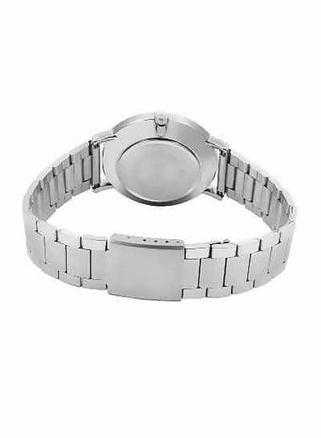 CASIO Women's Water Resistant Analog Watch LTP-VT01D-7BUDF - 34 mm - Silver - Image 3