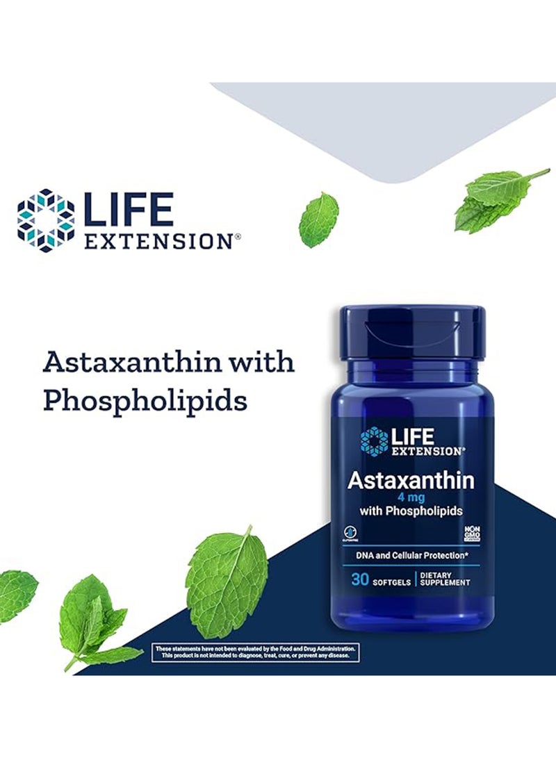 لايف إكستنشن أَستازانتين مكمل غذائي - 30 كبسولة هلامية - Image 4