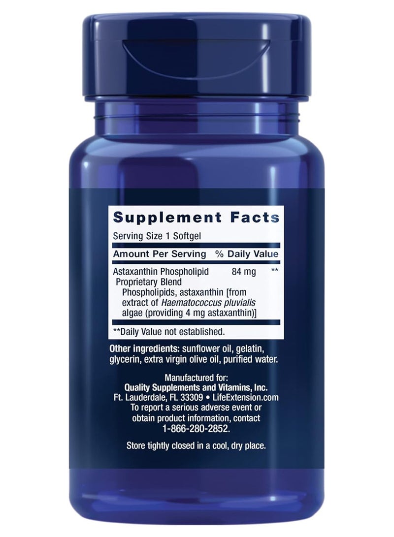 لايف إكستنشن أَستازانتين مكمل غذائي - 30 كبسولة هلامية - Image 2