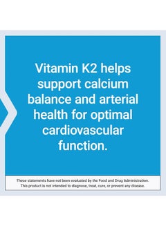 Life Extension Low Dose Vitamin K2 (MK-7) 45 mcg, 90 Softgels  - Image 5