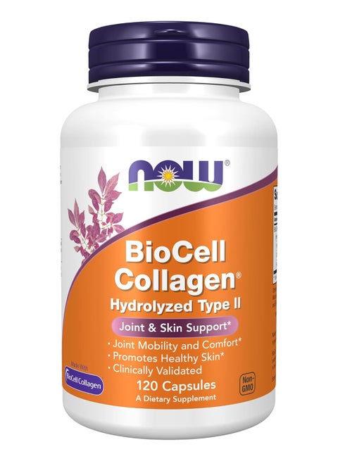 BioCell CollagenÂ® Hydrolyzed Type II, 120 Capsules
