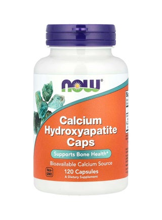 NOW Foods, Calcium Hydroxyapatite Caps, 120 Capsules - pnsku/N32400616A/45/_/1752184621/a5ff1b97-746f-486d-a557-ac1ec2d99ab4