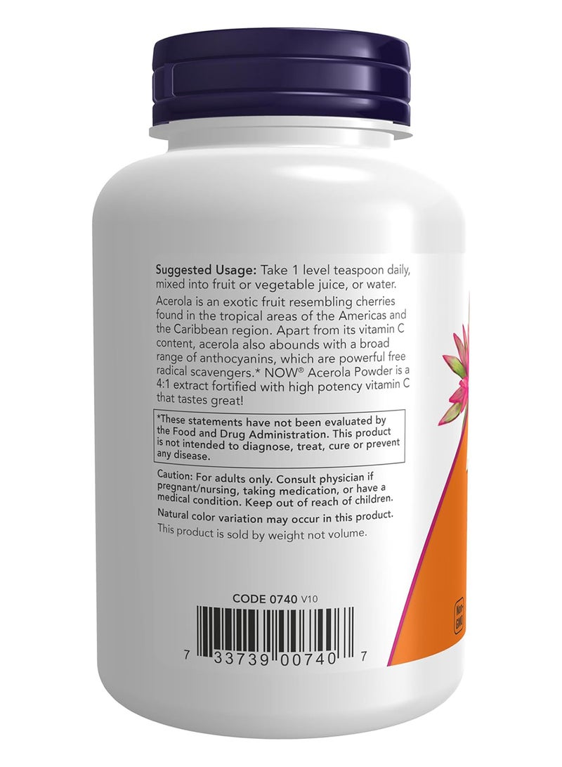 ناو فودز مكمل غذائي من مسحوق الأسيرولا - Image 3