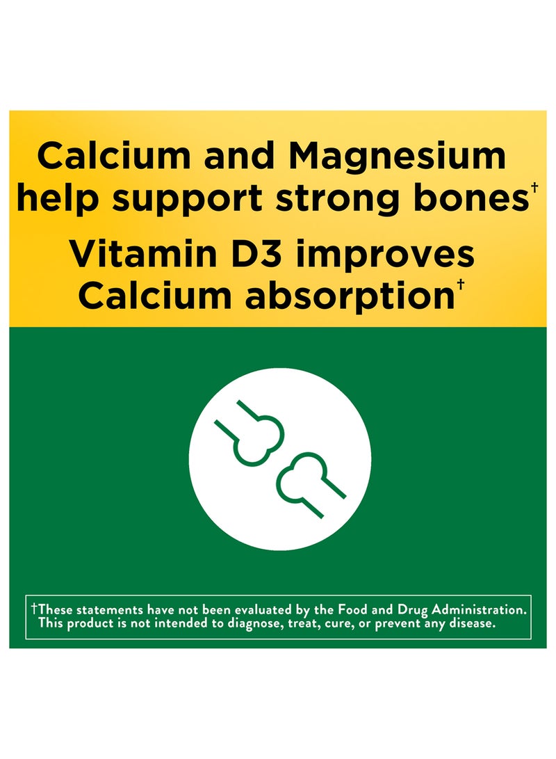 Nature Made - Nature Made Calcium, Magnesium and Zinc with Vitamin D3, 300 Tablets - Image 1