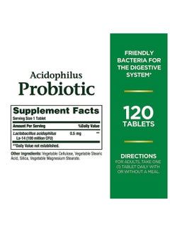 Pack Of 3 Probiotic Acidophilus Dietary Supplements (3x120 Tablets) - pnsku/N32418508A/45/_/1726755139/e93233ad-c73e-42c2-b7f2-e568ab462f0b