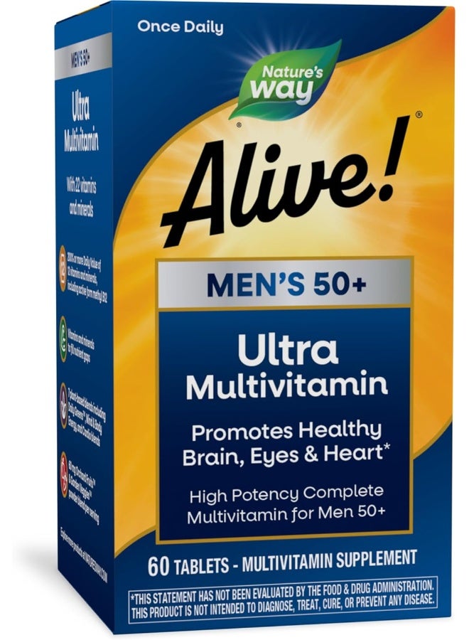 ناتشرز واي مكمل غذائي ألايف! وانس دايلي لتعزيز قوة الجسم - 60 كبسولة - Image 1