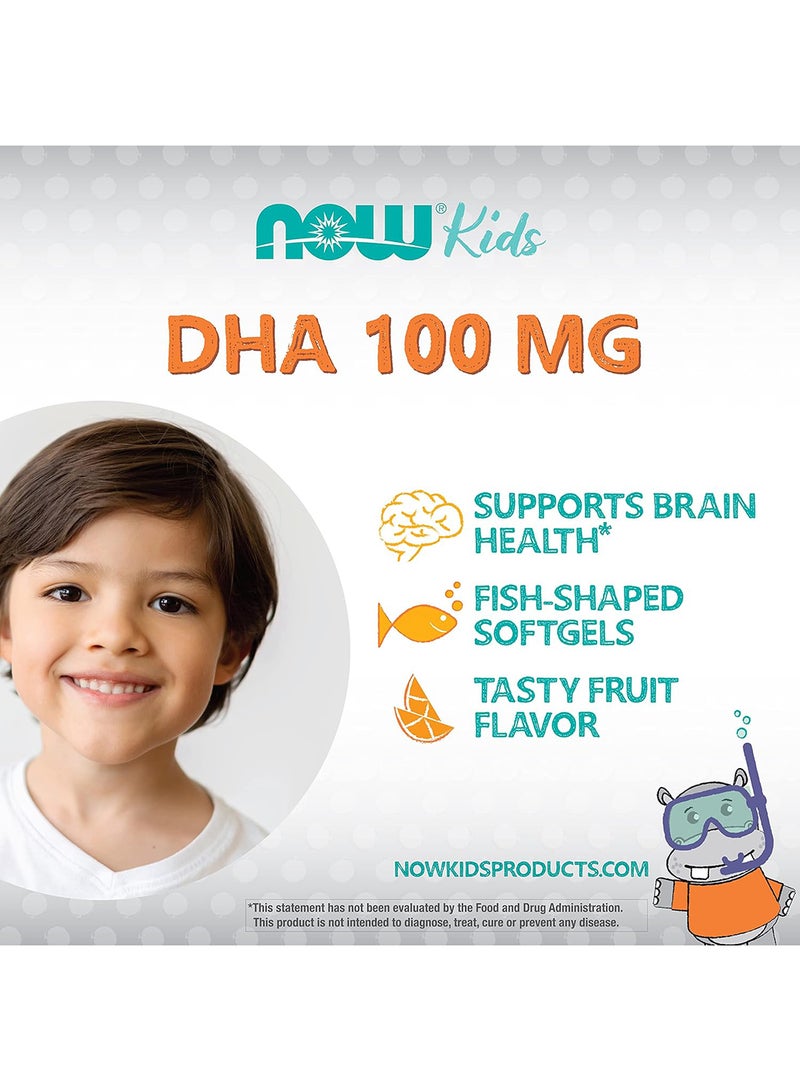 Now Foods - Dha Dietary Supplement 60 Chewable Softgels - Image 1