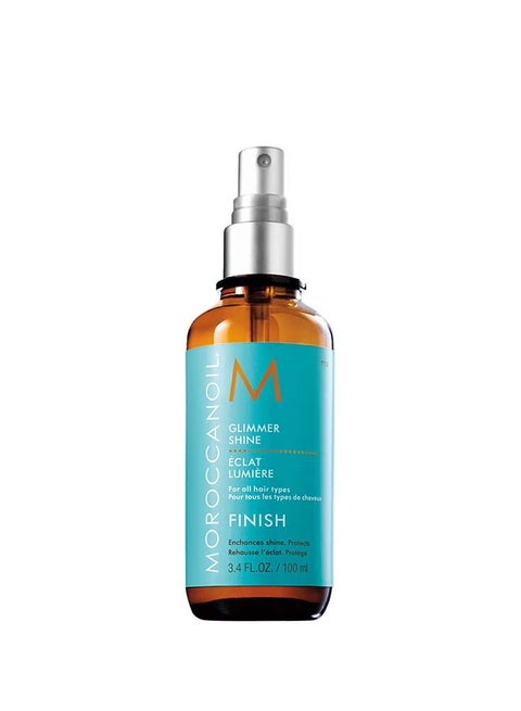 Glimmer Shine Spray, Lightweight Finishing Mist, Instant Gloss & Frizz Control, Argan Oil Formula, 3.4 oz
