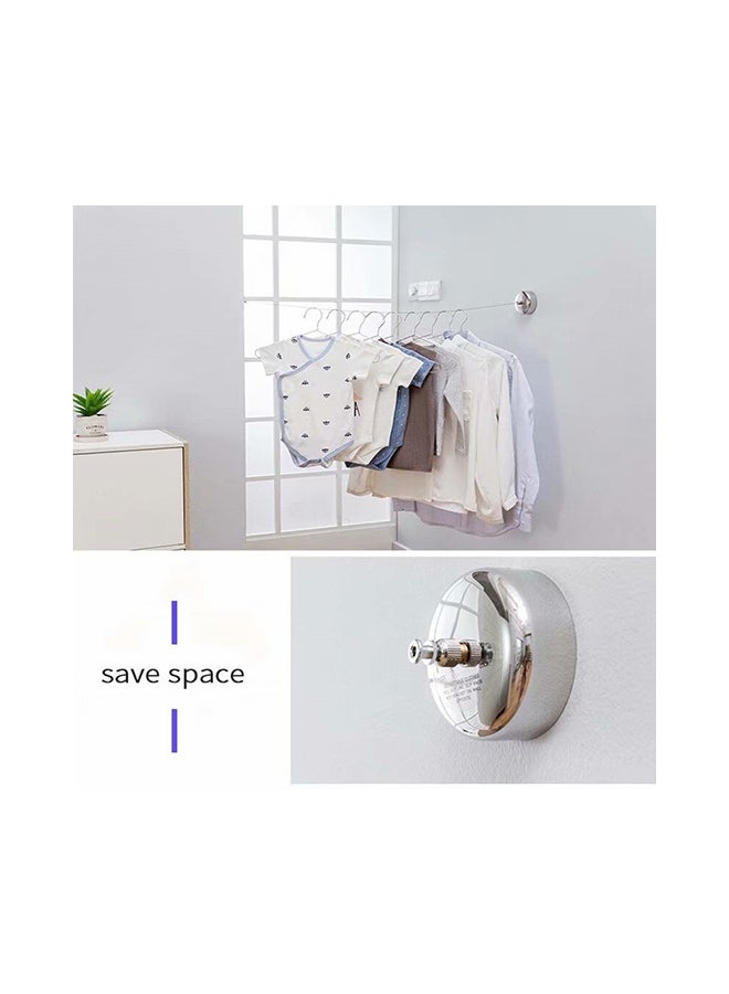 Clothes Dryer With Adjustable Rope String silver - Image 4