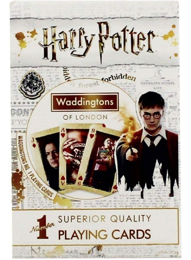 وادنجتونز بطاقات لعب وورلد أوف هاري بوتر 9 x 6 x 2سم - Image 1