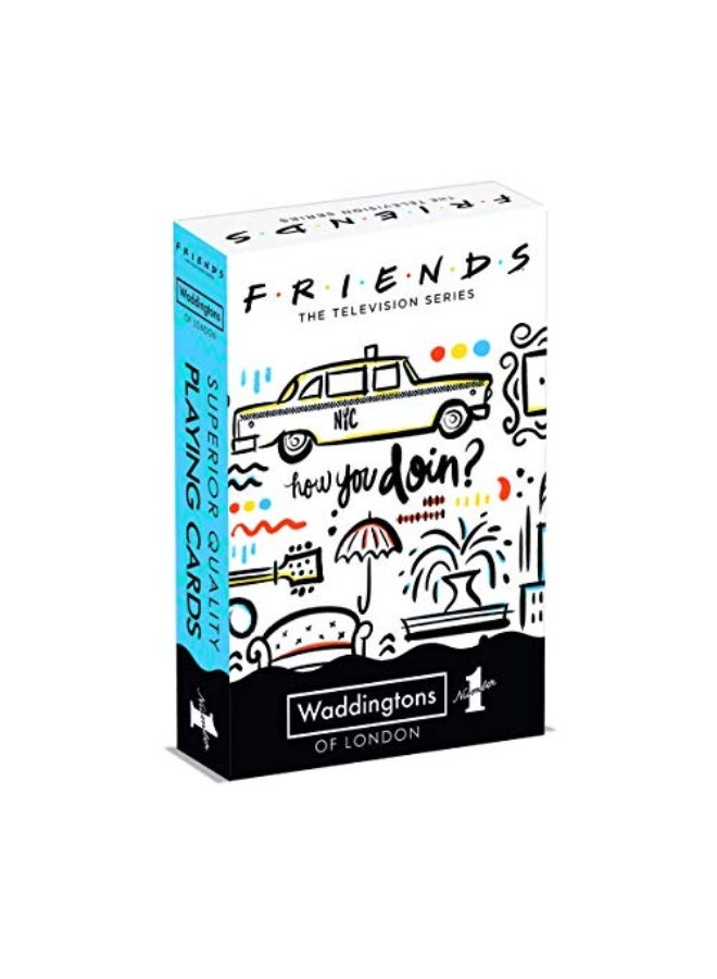وادنجتونز بطاقات لعب من سلسلة فريندز 9 x 6 x 2سم - Image 1