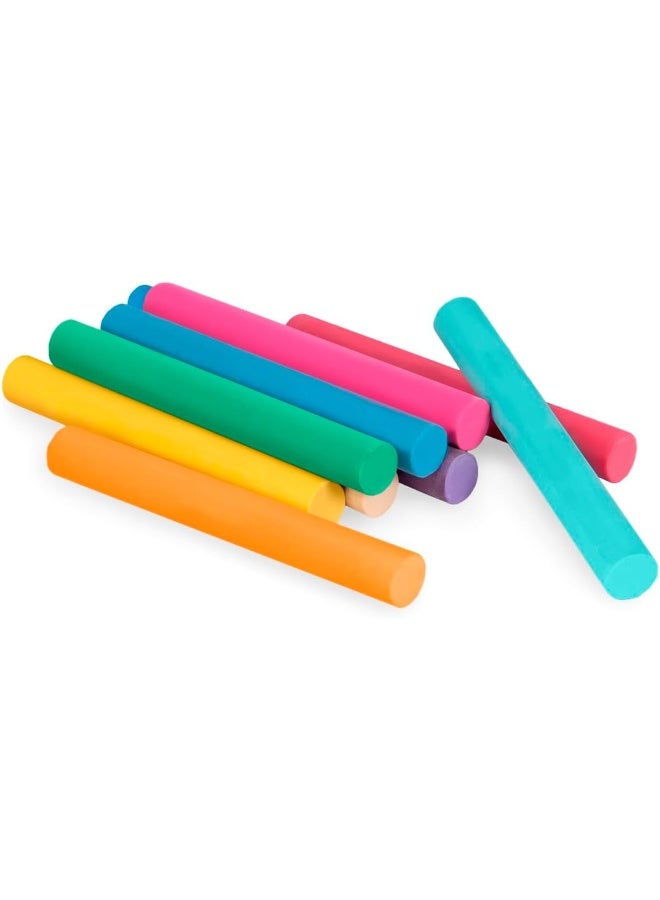 JOVI 10-Piece Class Color Chalk Set Multicolour  - Image 3