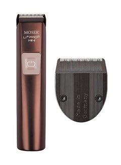 Li+Pro2 Mini Professional Cord/Cordless Electric Hair Trimmer, 80 Min Quick Charge, 120 Minutes Run Time, 3-Speed Levels, Intelligent Push Button With Charging Stand, 1588-0151 Metallic Brown - pnsku/N32448116A/45/_/1708939131/127f7d10-5c6e-47ac-b810-30b30aa28350