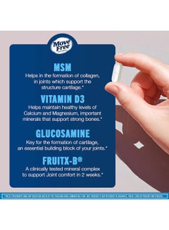 Schiff Advanced Glucosamine, Msm + Vitamin D3, 120 Coated Tablets  - Image 4