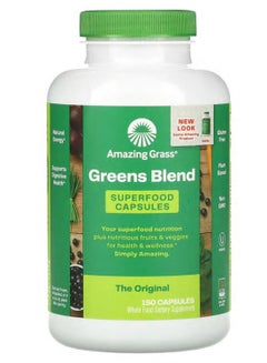 Amazing Grass Green Superfood Food - 150 Capsules  - Image 1