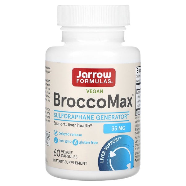 jarrow formulas Jarrow Formulas, BroccoMax 60 Veggie Caps  - Image 1