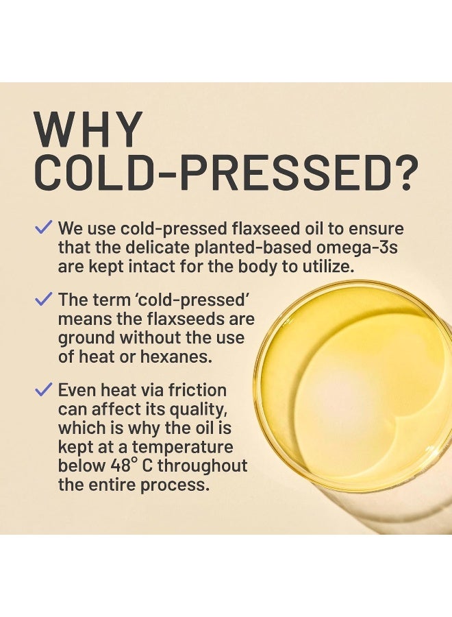 NatureWise Flaxseed Oil, 240 Softgels - Image 5