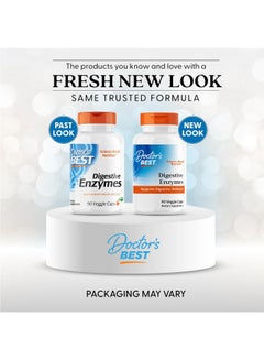 Doctor's BEST Digestive Enzymes 90 Veggie Caps Packaging May Vary  - Image 2
