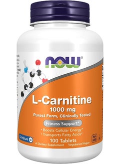 L-Carnitine 1000 Mg - 100 Tablets Packaging May Vary