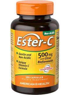 Ester-CA® with Citrus Bioflavonoids, 500 mg - 120 Capsules - pnsku/N32455506A/45/_/1740388227/32147846-f5e9-4f23-8829-02407e273430