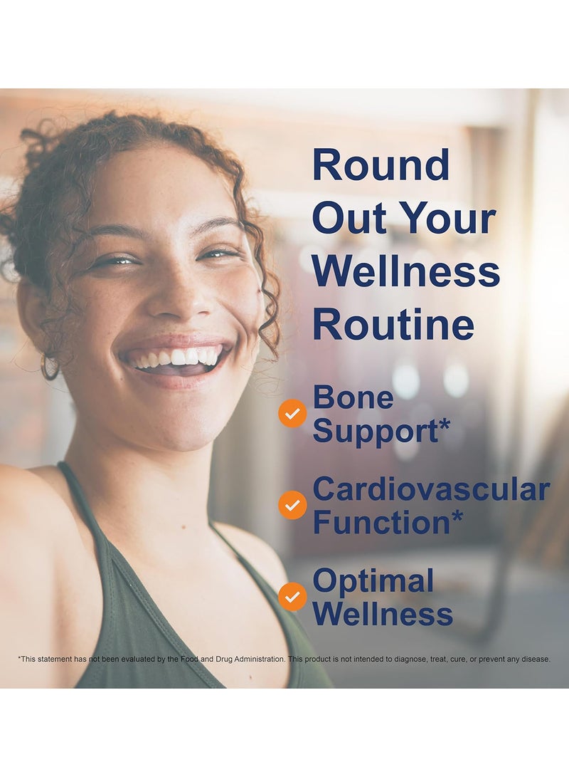 Carlson Vitamin K2 5mg Dietary Supplement - 60 Capsules - Image 3