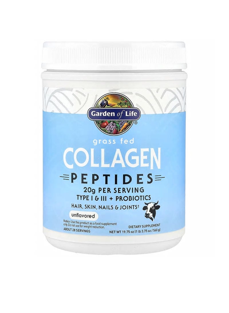 Garden of Life Grass Fed Collagen Peptides Powder - Image 1