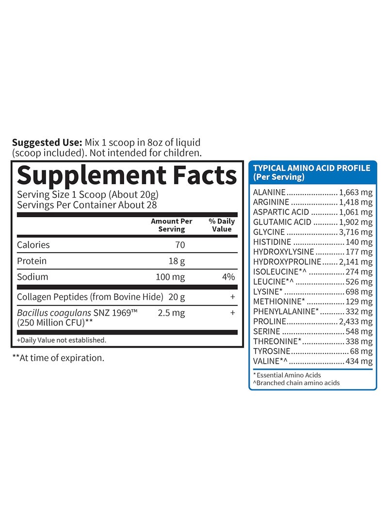 Garden of Life Grass Fed Collagen Peptides Powder - Image 2