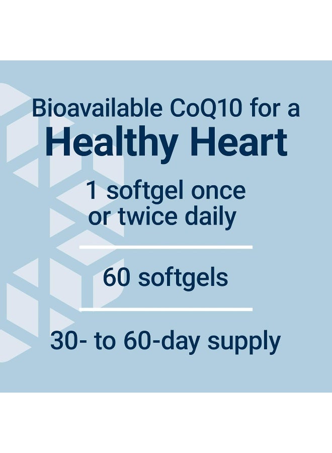 Life Extension Super Ubiquinol CoQ10 100mg Dietary Supplement - 60 Softgels - Image 4