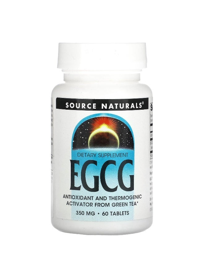 سورس ناتشورالز - مكمل غذائي مركب EGCG 
350 مغ - 60 قرصًا - Image 1