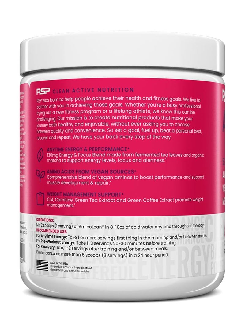 RSP Nutrition - AminoLean Energy, Weight Management Mental Focus, 9.15 oz - Image 1