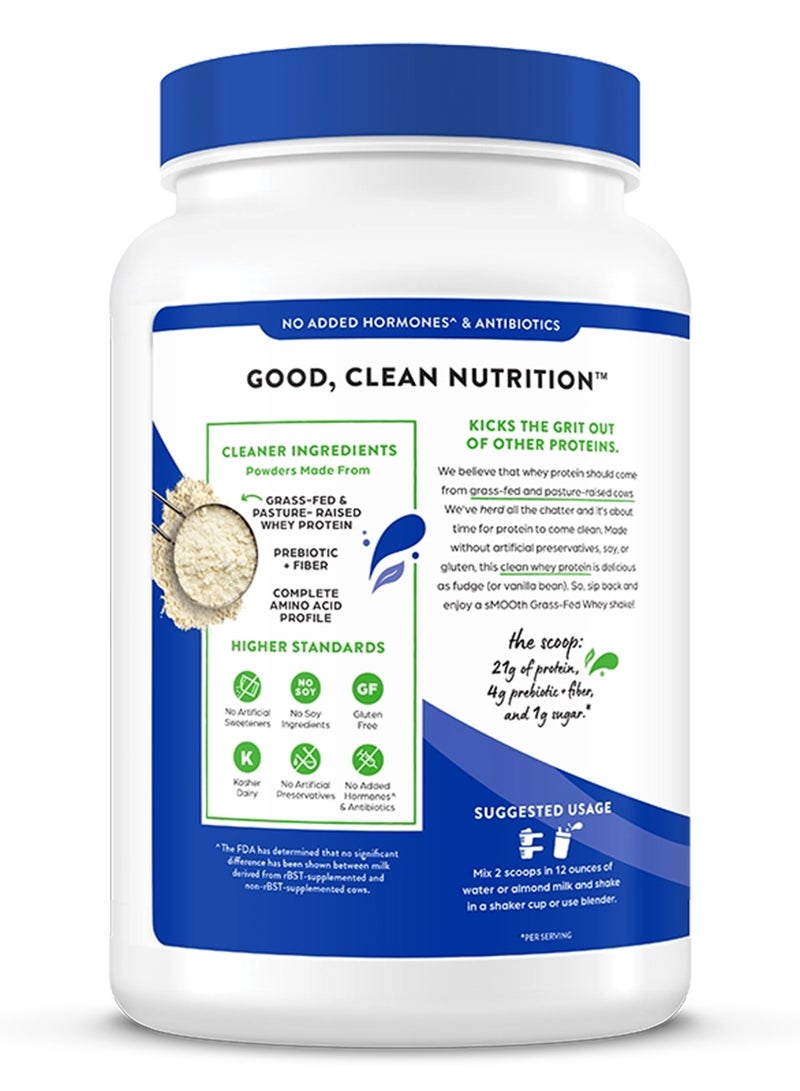 Orgain Whey Protein Powder, Creamy Chocolate Fudge - 21G Grass-Fed(1.82Lb) - Image 3