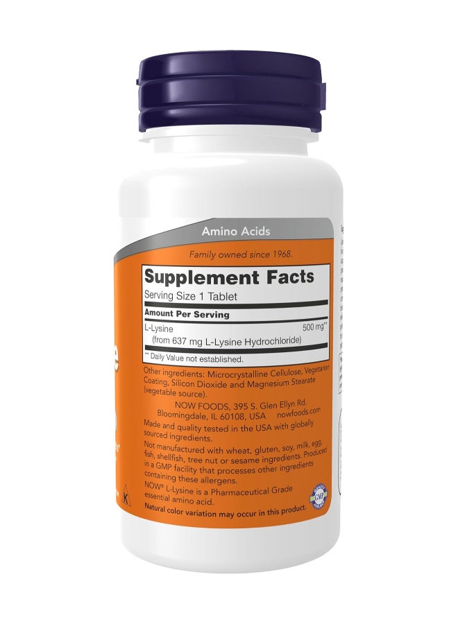 ناو كبسولات إل-لايسين 500 مجم - 100 كبسولة - Image 2