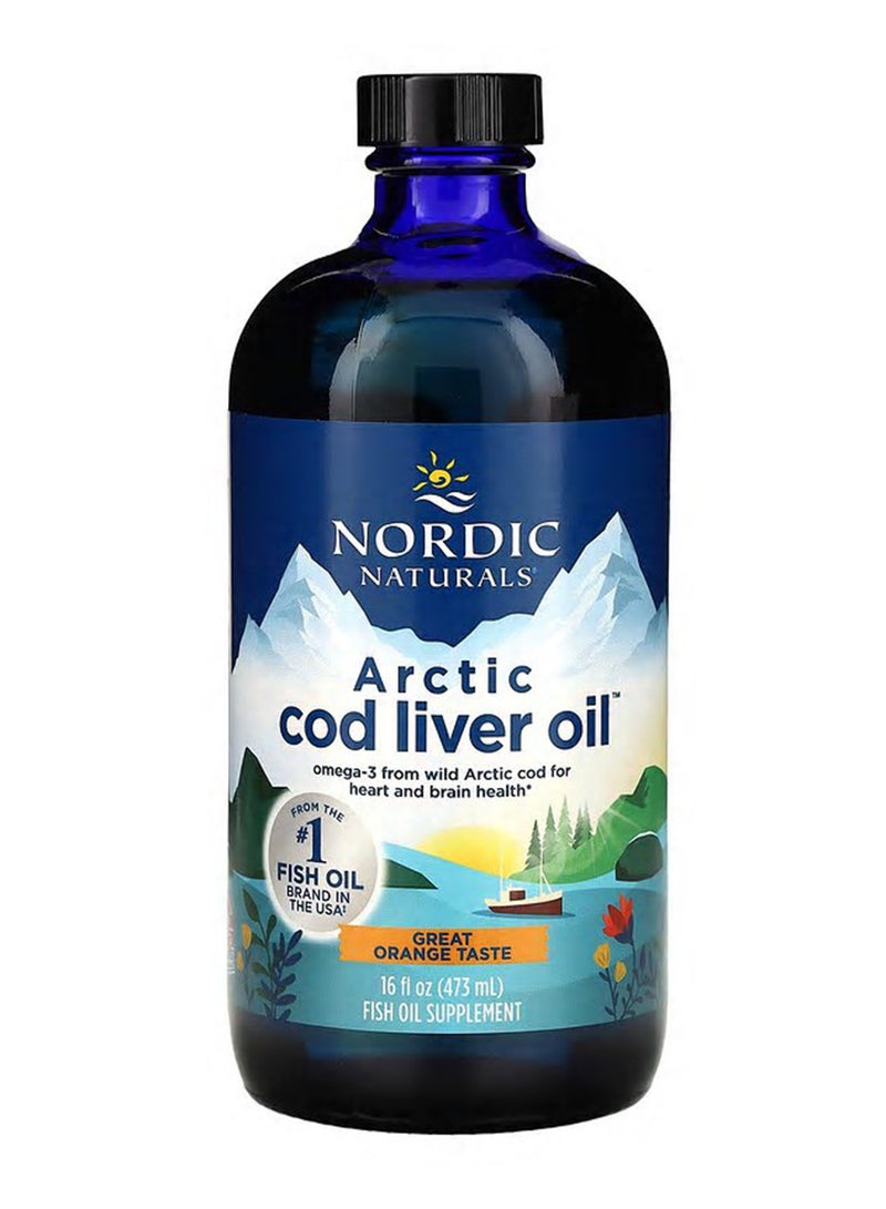 Arctic Cod Liver Oil, Orange, 16 fl oz - pnsku/N32463872A/45/_/1708945102/58b14e96-bdb0-47e4-9d77-c58528d9fb46