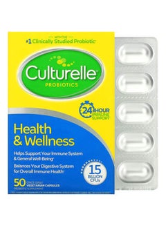 Culturelle Health And Wellness Probiotic Supplement - 50 Capsules  - Image 1