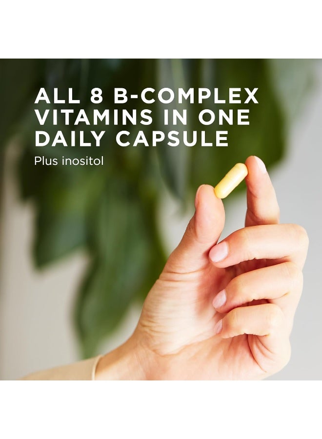 Solgar B-Complex "100", 250 Vegetable Capsules - Image 3
