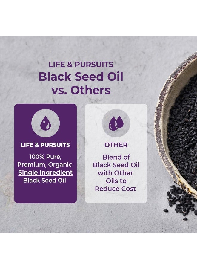 Zhou Nutrition Organic Black Seed Oil, 8 fl. oz Packaging May Vary  - Image 5