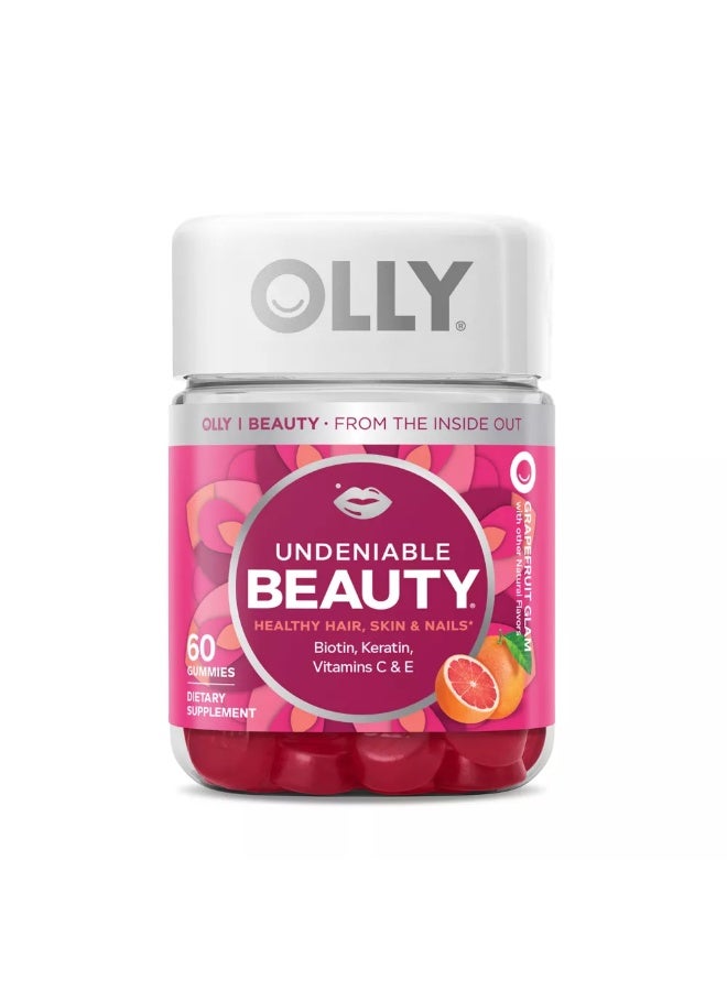 OLLY - Undeniable Beauty 60 Gummies Packaging May Vary - Image 1