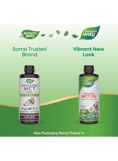 Nature's Way Organic MCT Oil, 100% Potency (16 fl.oz) Packaging May Vary  - Image 2