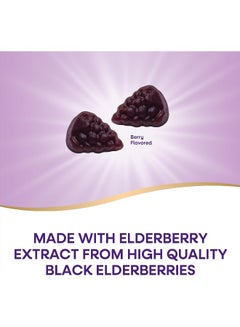 Nature's Way Sambucus Immune Elderberry 60 Gummies Packaging May Vary  - Image 3