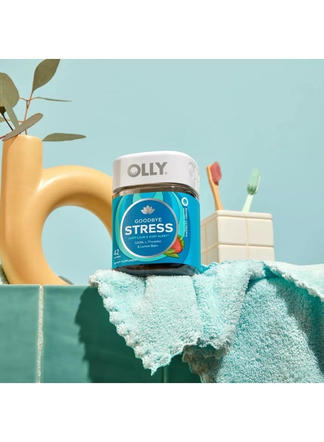 OLLY Goodbye Stress Berry Verbena 42 Gummies - Image 5