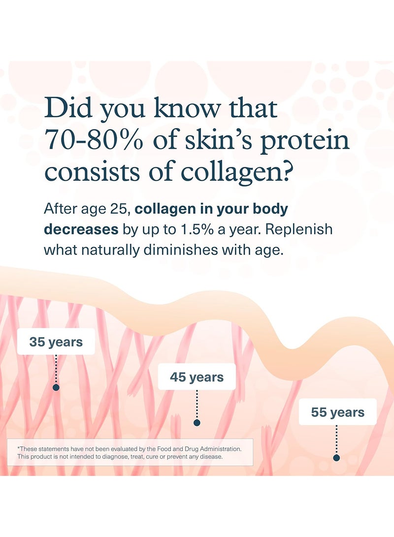 youtheory Collagen With Vitamin C For Hair, Skin And Nails 290 Tablets - Image 4