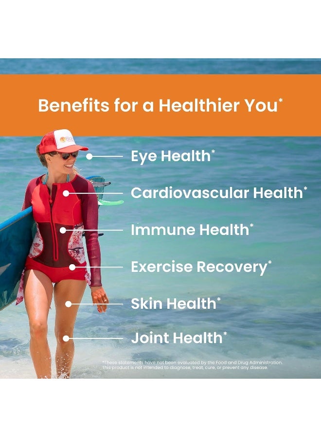 Nutrex Hawaii BioAstin, Hawaiian Astaxanthin, 12 mg - 50 Softgels Packaging May Vary  - Image 2
