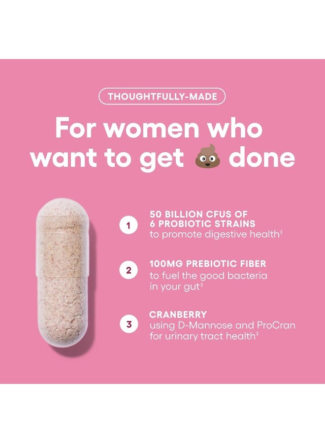 Physician's CHOICE Women's Probiotic 30 Veggie Capsules  - Image 5