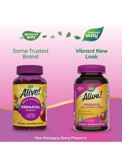 Nature's Way Alive! Prenatal Multivitamin 90 Gummies Packaging May Vary  - Image 3
