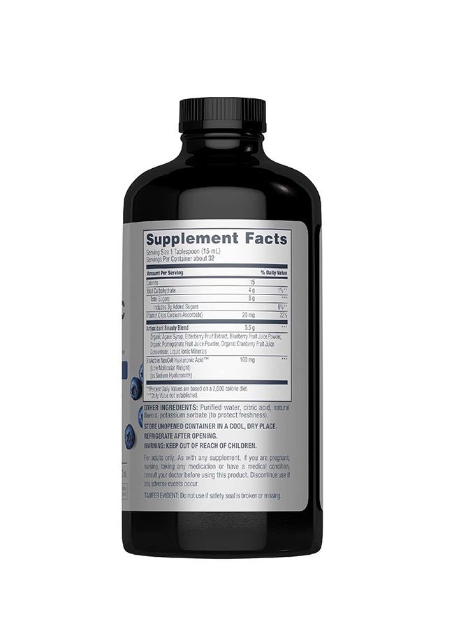 NEOCELL Hyaluronic Acid Blueberry Liquid - 473ml - Image 2