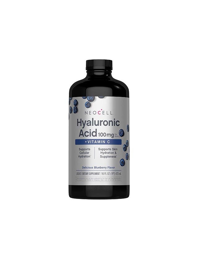 NEOCELL Hyaluronic Acid Blueberry Liquid - 473ml - Image 1