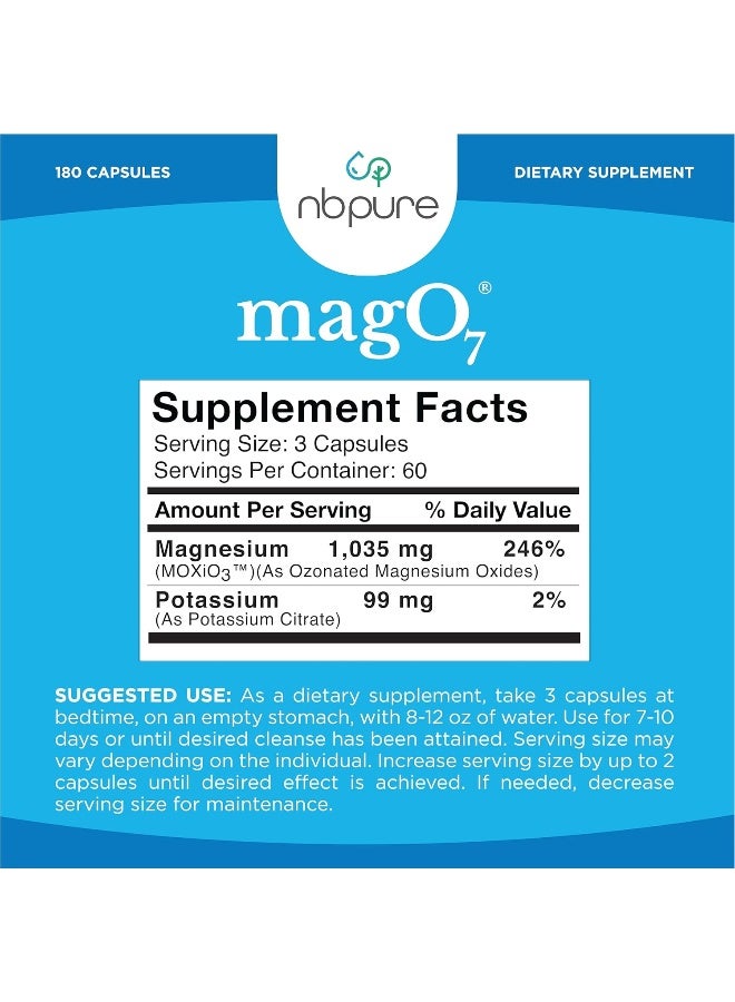 Aerobic Life Mag O7 Dietary Supplement - 180 Capsules - Image 5