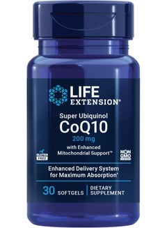 Life Extension Super Ubiquinol CoQ10, 200 mg, 30 Softgels Packaging May Vary  - Image 1