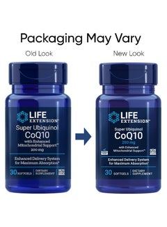 Life Extension Super Ubiquinol CoQ10, 200 mg, 30 Softgels Packaging May Vary  - Image 2